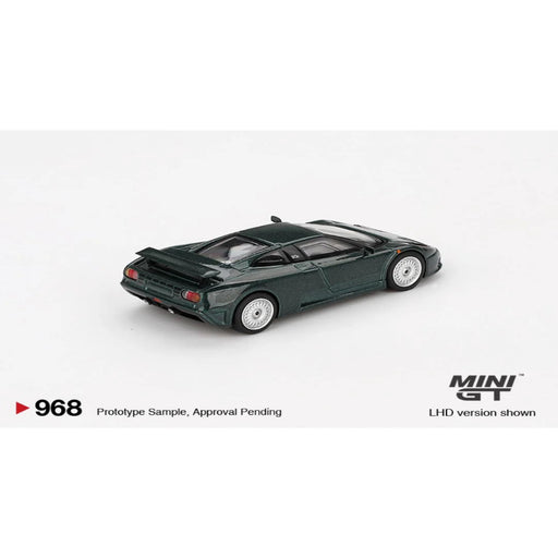 Mini GT #968: Bugatti EB110 GT Verde Scuro-Vehicles-Mini GT-Toycra