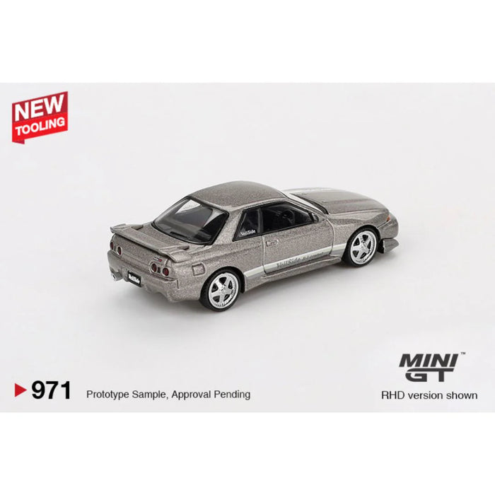 Mini GT #971: Nissan Skyline GT-R (R32) Veilside Combat C-I Veilside Combat Grey-Vehicles-Mini GT-Toycra