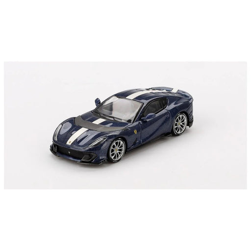 Mini GT BBR Model #11: Ferrari 812 Competitizone Blu Tour De France - 1:64-Vehicles-Mini GT-Toycra