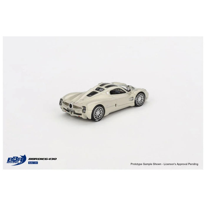 Mini GT BBR Model #30: Pagani Utopia Presentation Grigio Rinascimento - 1:64-Vehicles-Mini GT-Toycra