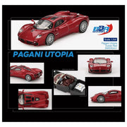Mini GT BBR Model #31: Pagani Utopia Dubai Red - 1:64