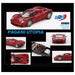 Mini GT BBR Model #31: Pagani Utopia Dubai Red - 1:64-Vehicles-Mini GT-Toycra