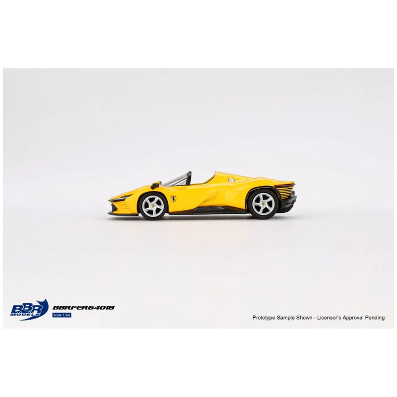 Mini GT BBR Model #64018: Ferrari Daytona SP3 Giallo Modena