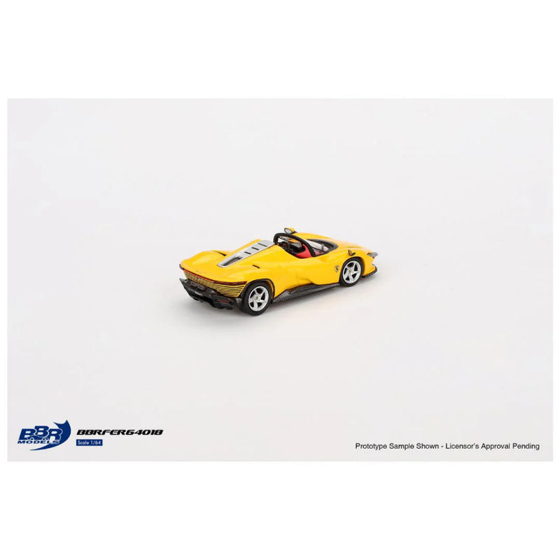 Mini GT BBR Model #64018: Ferrari Daytona SP3 Giallo Modena
