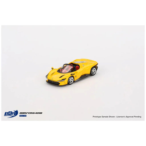 Mini GT BBR Model #64018: Ferrari Daytona SP3 Giallo Modena-Vehicles-Mini GT-Toycra