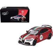 Mini GT BBR Models Alfa Romeo Giulia GTAm Rosso GTA #99 Centro Stile Livery