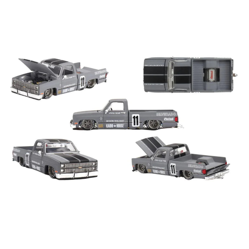 mini gt KAIDO Chevrolet Silverado　チェイス Mini GT Kaido House #160: Chevrolet Silverado KAIDO V2 1:64 | Buy