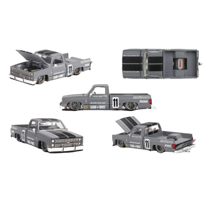 Mini GT Kaido House #160: Chevrolet Silverado KAIDO V2 1:64-Vehicles-Mini GT-Toycra