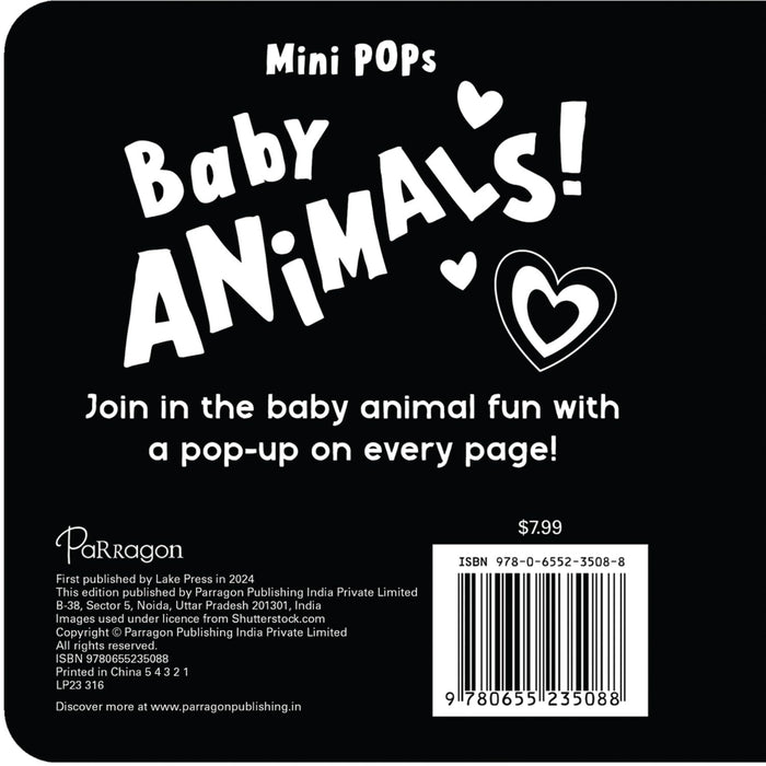 Mini Pops Baby Animals!-Board Book-Pp-Toycra