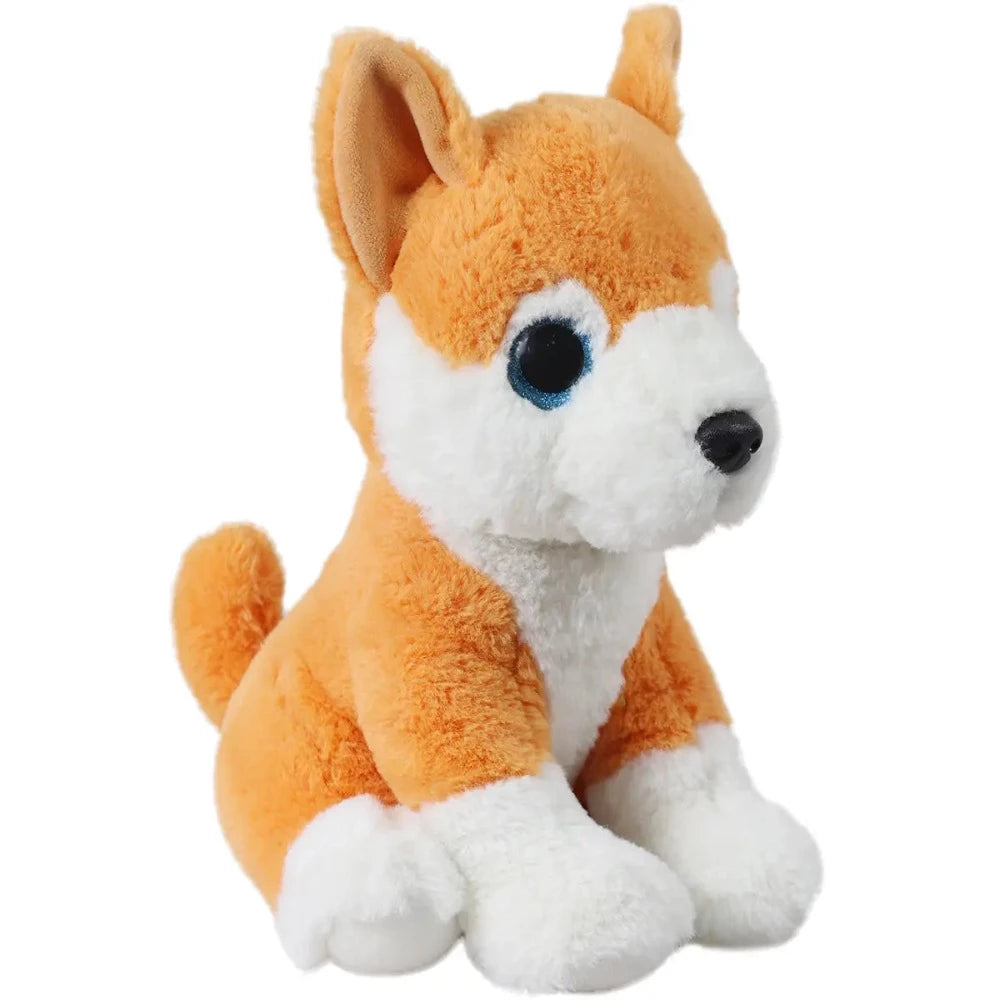 Orange stuffed best sale dog