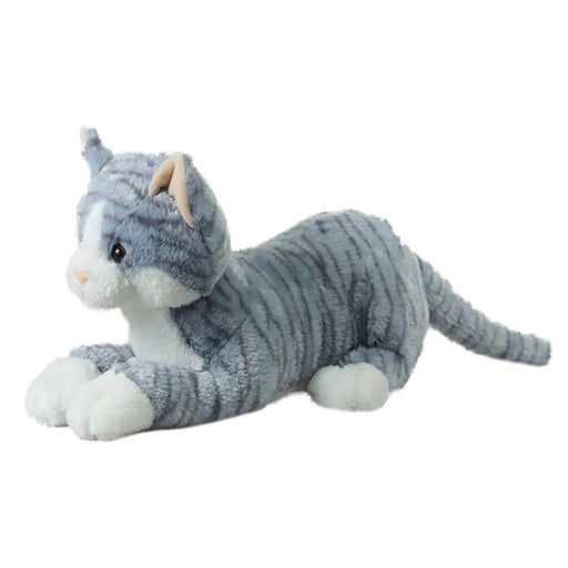 Mirada 35cm Lying Cat - Grey-Soft Toy-Mirada-Toycra