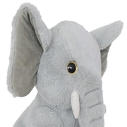 Mirada 45 cm Elephant with Glitter Eye Soft Toy - Grey