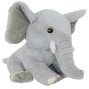 Mirada 45 cm Elephant with Glitter Eye Soft Toy - Grey