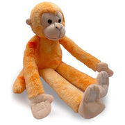Mirada 52cm Hanging Monkey Soft Toy - Tie Dye Orange