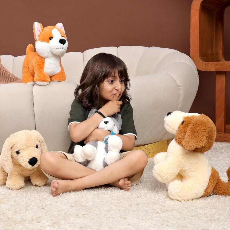 Mirada Beagle Dog Soft Toy – 24cm