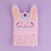 Mirada Bunny Princess Plush Notebook