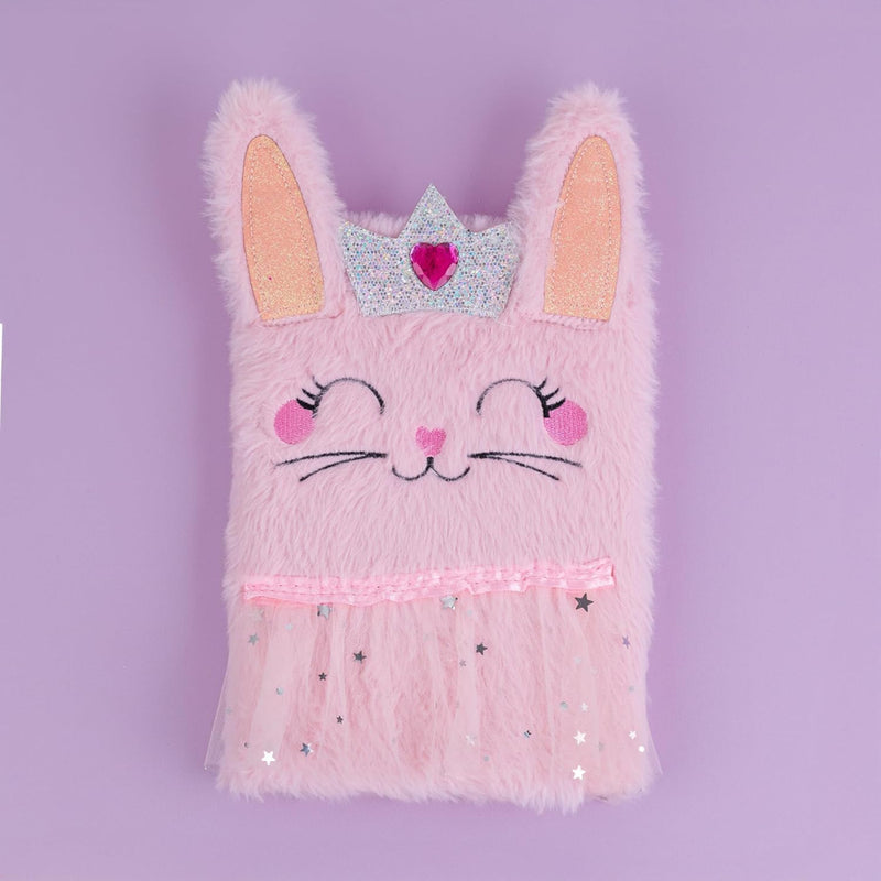 Mirada Bunny Princess Plush Notebook