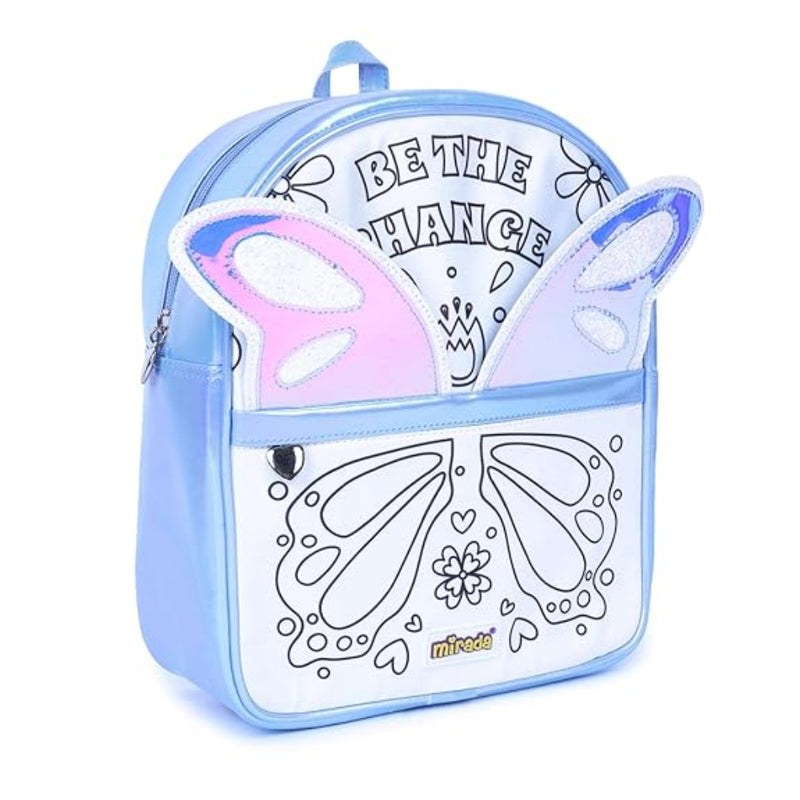 Mirada Butterfly Buzz Soft Plush Bag