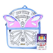 Mirada Butterfly Buzz Soft Plush Bag