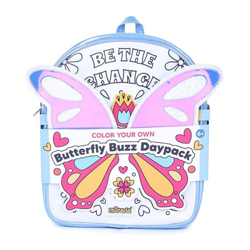 Mirada Butterfly Buzz Soft Plush Bag