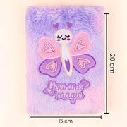 Mirada Butterfly Plush Notebook