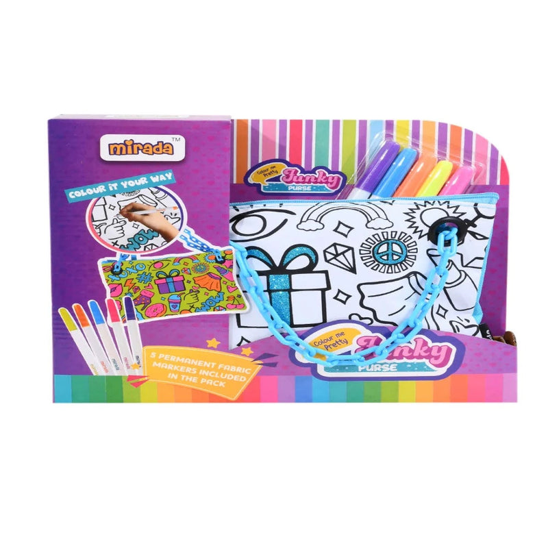 Mirada Color Your Own Purse