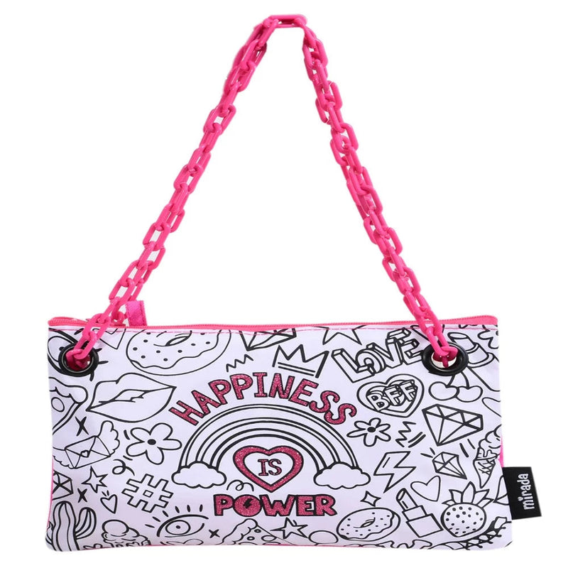 Mirada Color Your Own Purse