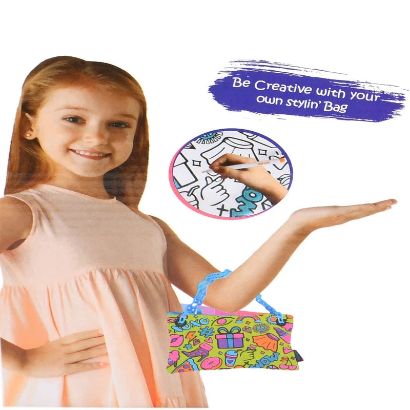 Mirada Color Your Own Purse