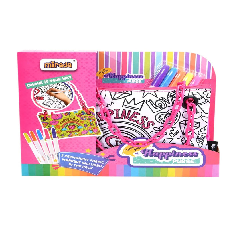 Mirada Color Your Own Purse