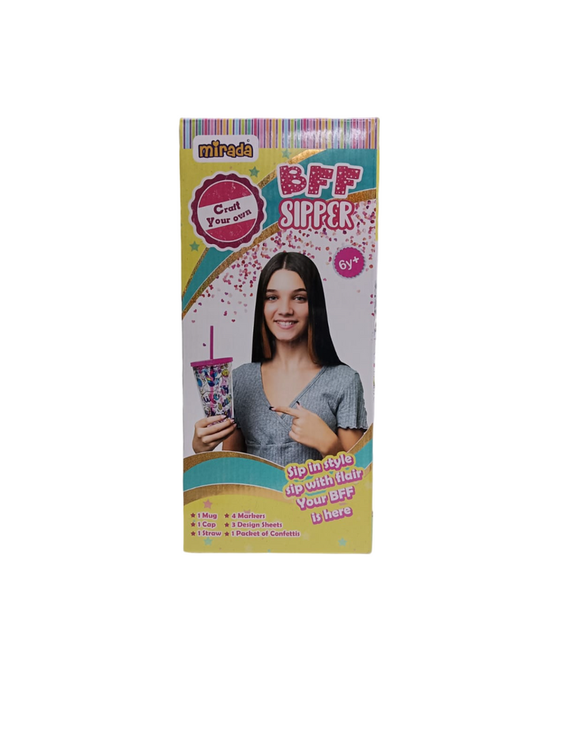 Mirada Craft Your Own BFF Sipper