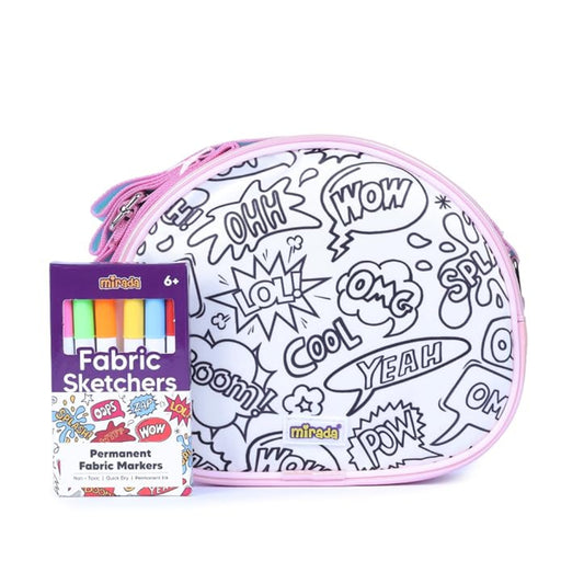 Mirada DIY Doodle Crossbody Creative Bag