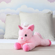 Mirada Floppy Unicorn Soft Toy 40 Cm -Pink