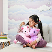 Mirada Floppy Unicorn Soft Toy 40 Cm -Pink