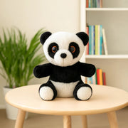Mirada Glitter Eye Panda Toy - Black -25cm