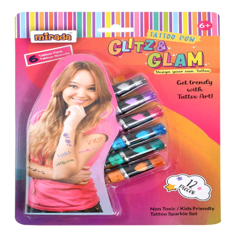 Buy 5 Packs of Tattoo Gel Pens Each pack contains 6 pens Return Gifts on  Snooplay Online India