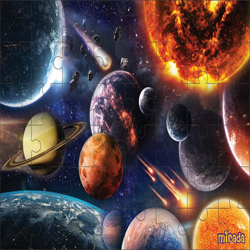 Mirada Glow In The Dark Giant Floor Puzzle - 48 Pieces