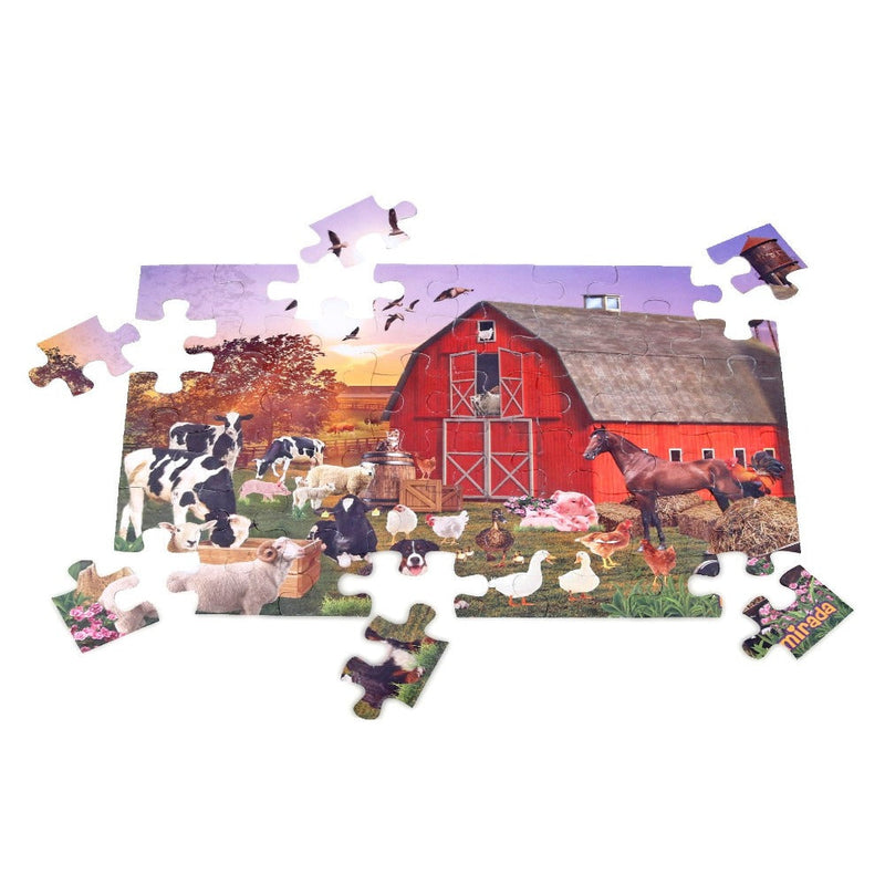 Mirada Glow In The Dark Giant Floor Puzzle - 48 Pieces