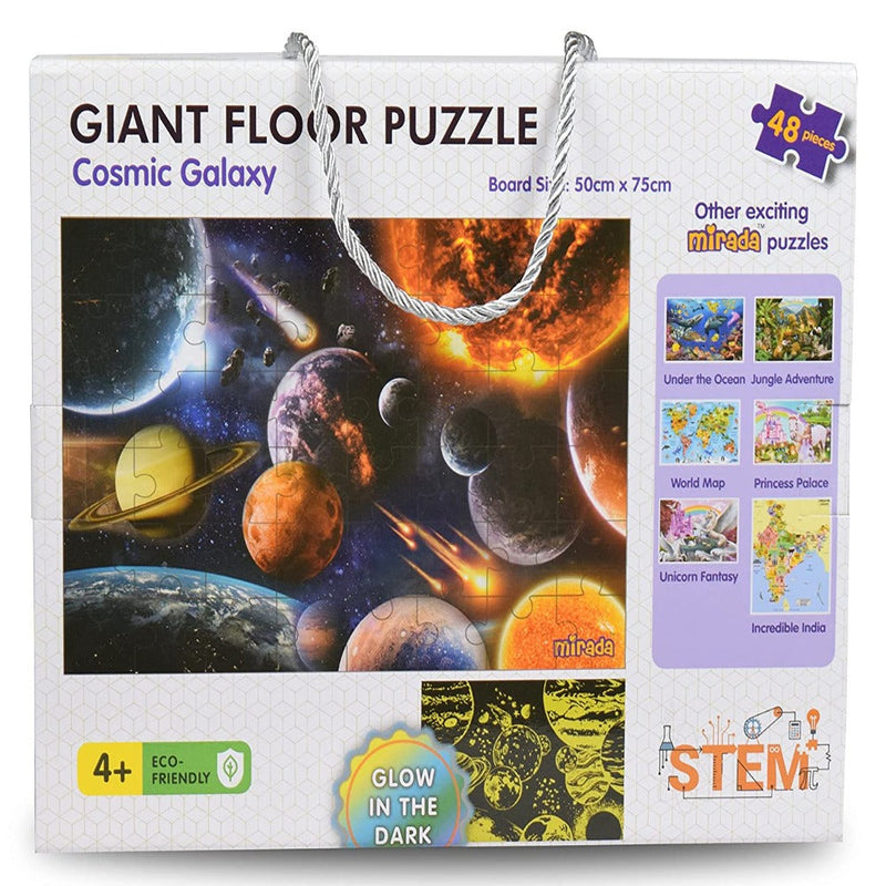 Mirada Glow In The Dark Giant Floor Puzzle - 48 Pieces