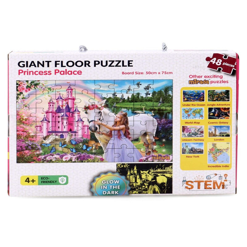 Mirada Glow In The Dark Giant Floor Puzzle - 48 Pieces