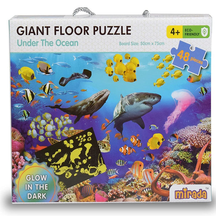 Mirada Glow In The Dark Giant Floor Puzzle - 48 Pieces-Puzzles-Mirada-Toycra