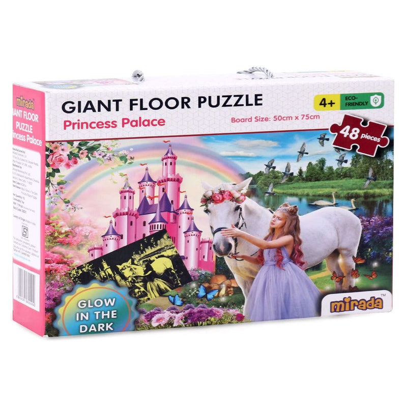Mirada Glow In The Dark Giant Floor Puzzle - 48 Pieces