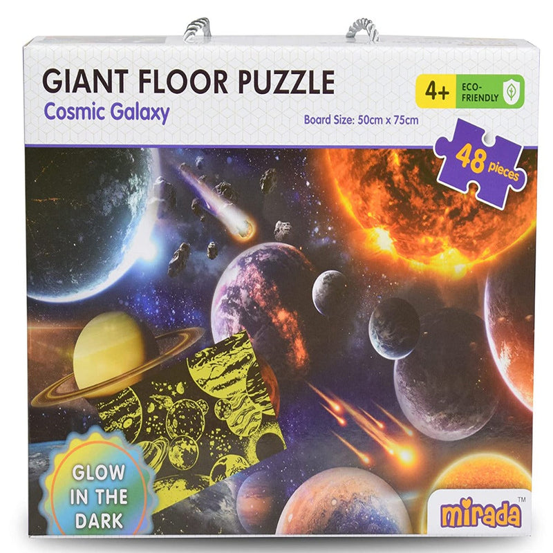 Mirada Glow In The Dark Giant Floor Puzzle - 48 Pieces