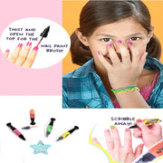 Mirada Glow in the Dark Scribble Nail Pen