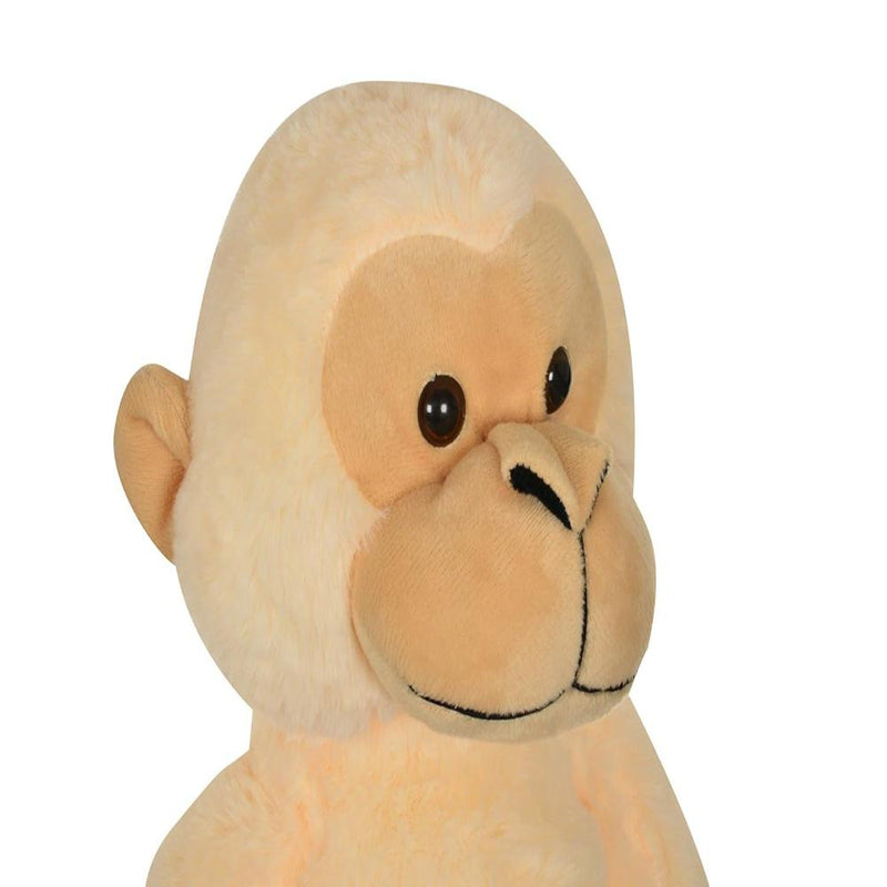 Mirada Hanging Monkey Soft Toy Butter Yellow- 52cm