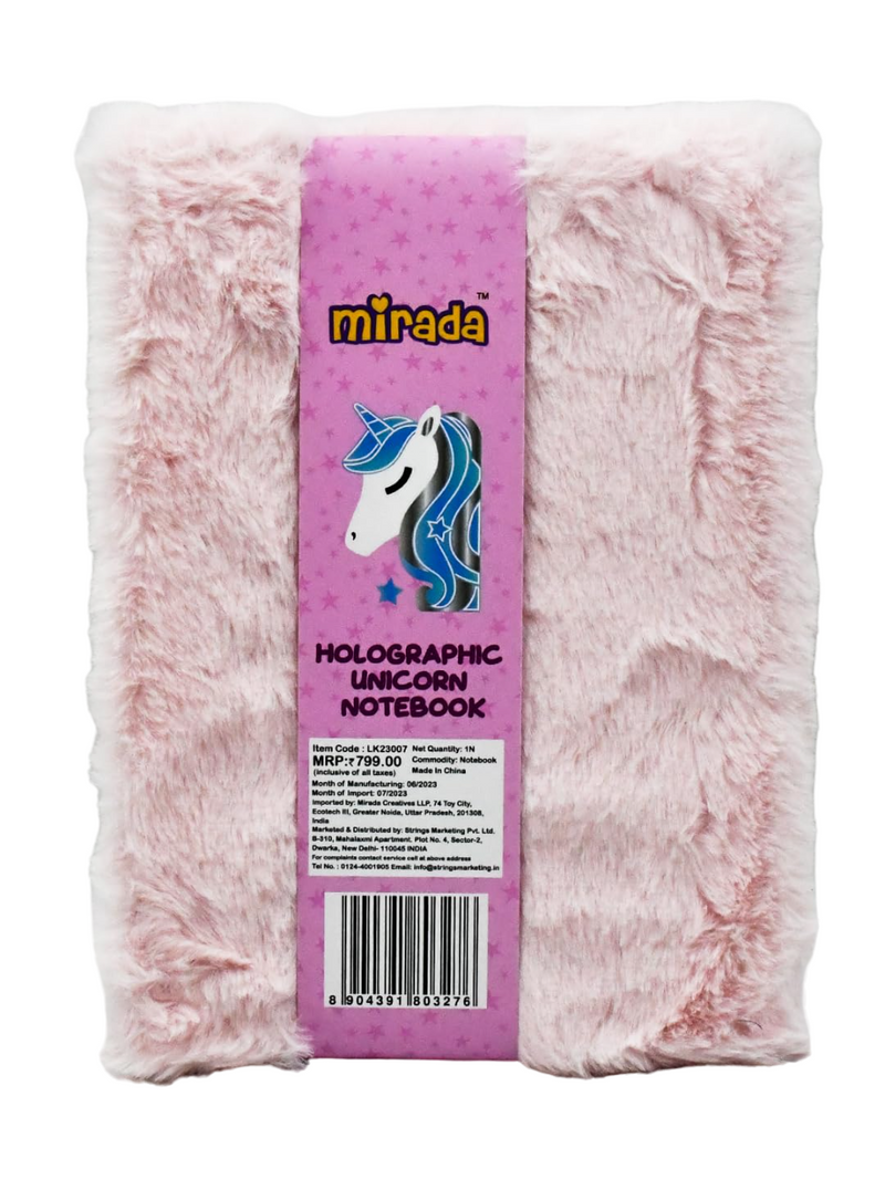 Mirada Holographic Unicorn Notebook