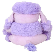 Mirada Lavender Cute Plush Poodle Coin Bank Stuffed Soft Toy - 25 Cm