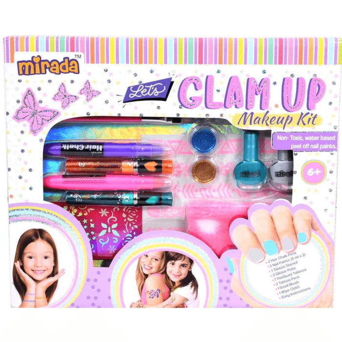 Mirada Lets Glam Up Makeup Kit-Arts & Crafts-Mirada-Toycra