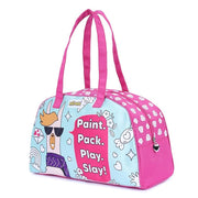 Mirada Llama Fun Duffle Soft Plush Bag