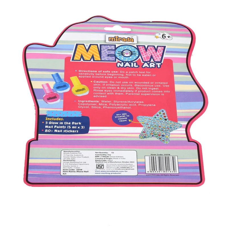 Mirada Meow Nail Art