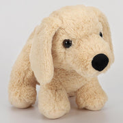 Mirada Mini Beige Labrador Standing Dog Soft Toy